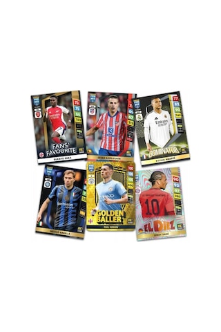 Panini Adrenalyn Fifa 365 2025 Premium Gold Card Özel Futbolcu Kartları 1 Paket