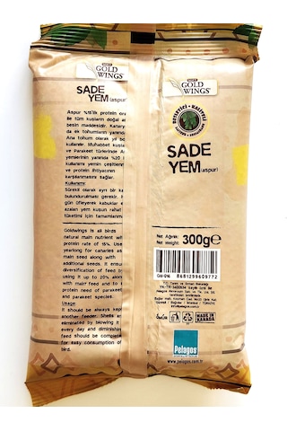 Evcil Hayvan Sade Kuş Yemi 3'lü Paket