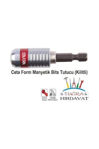 Cetaform BT/01QH Mıknatıslı Manyetik Bits Tutucu Matkap Ucu