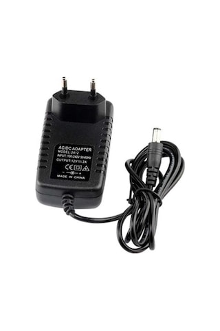 12v 2a Şerit Led Adaptörü 12 Volt 2 Amper Kamera Adaptörü