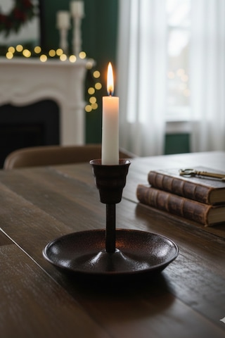 Metal Vintage Mumluk & El Şamdanı Acı Kahve Turna2623-6 Diğer