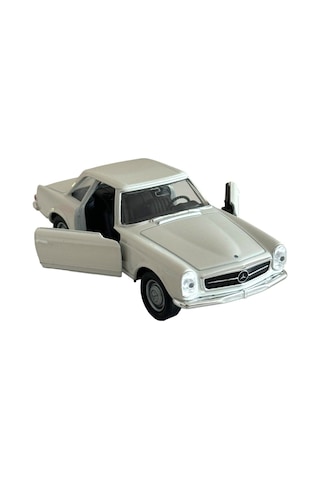 1963 Mercedes 230sl Model Araba 1:32 Ölçek 11cm Metal Diecast