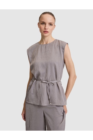 Pierre Cardin Kadın Açık Gri Kısa Kollu Bluz 50324060-vr001