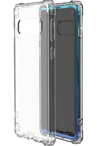 Blogy Galaxy S10 İle Uyumlu Crystal Fit Kılıf Crystal Clear