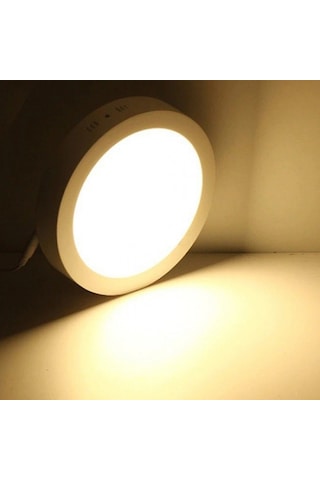 Maxled 6w Yuvarlak Sıva Üstü Led Panel 3000k Günışığı Beyaz