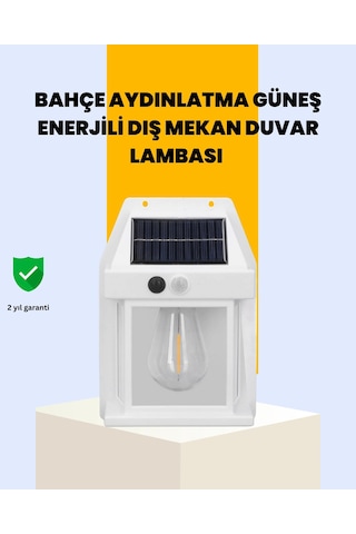 Sensörlü Solar Led Dış Duvar Aydınlatma 46946905