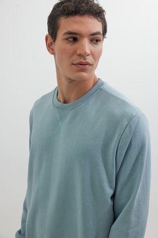 Tudors SWEATSHIRT COTTON PLAIN-26566 Mavi