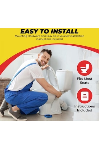 Klozet Kapağı Menteşesi Beyaz Plastik B Diğer