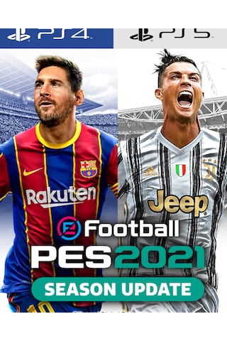 Pes 2021 Ps4 Ve Ps 5 Uyumlu  Oyun Cd Pes 21