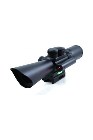 3.5-10x40 Nikula Zoomlu Av Tüfeği Dürbünü Ateşli Aletler Lazerli Dürbün Siyah