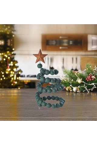 Lijinxu Mini Masa Yılbaşı Ağacı Doğum Günü Pencere Yeşil