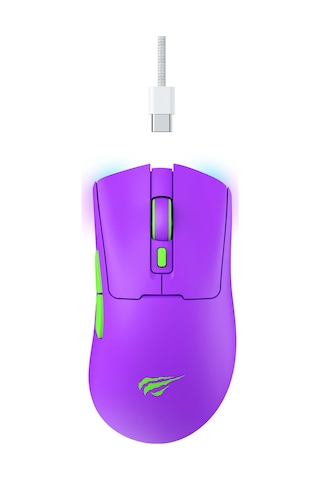 Havit Gamenote Ms966wb Profesyonel Pmw3325 Ultra Hafif 10.000 Dpı Rgb Wireless Gaming Oyuncu Mouse