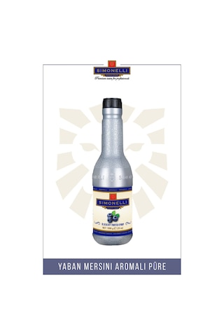 Simonelli Frozen Püre Yaban Mersini 1 KG