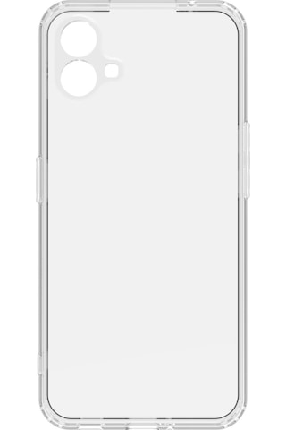 Nothing Phone 1 Kılıf Kamera Korumalı Silikon Arka Kapak Şeffaf