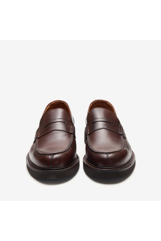 Brown Klasik Ayakkabı Erkek 442 Exton Vıenna Calf Leather Kahverengi