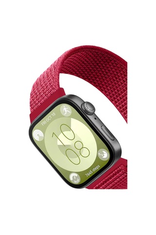 Huawei Watch Fit 4 / Fit 3 Uyumlu Hasırlı Cırtcırtlı Spor Kordon