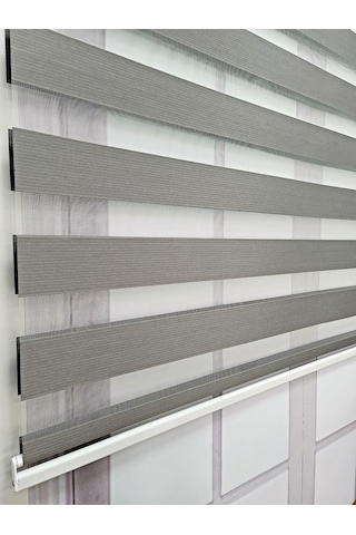 Bbb Stor Zebra Perde Gri Mz510 Hemen Kargo