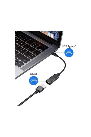 Lexroo Type-c To Hdmı Çevirici Usb C To Hdmı Adaptör Macbook Uyumlu Hc03 Standart