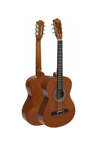 Midex Cg-270brw Brown Renk Klasik Gitar 4/4 Yetişkin Boy Sap Ayarlı Full Set
