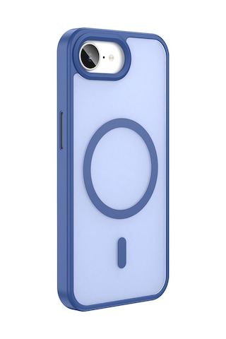 Apple Uyumlu iPhone 17e Kılıf M-safe Şarj Özellikli Mat Arka Yüzey Zore Sio Kapak - Gri