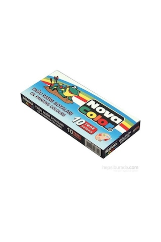 Nova Color Yağlı Resim Boyası 10 Renk Nc-126