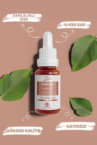 Tala Jojoba Yağı %100 Saf Ve Doğal Soğuk Sıkım 20 ML