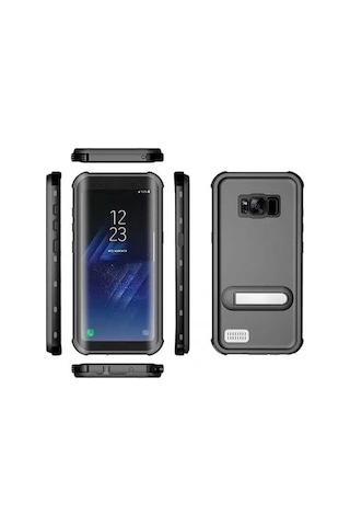Samsung Uyumlu Galaxy S8 Plus Kilif 360 Su Geçirmez 1-1 Silikon Kapak 392992879