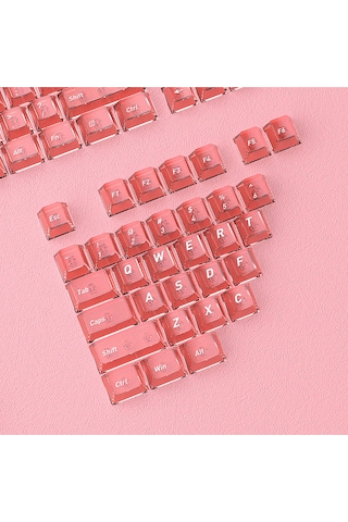 Klavye Keycaps Tuş Başlıkları, 153 Tuş, Pbt Boya Süblimasyonlu Pc Mekanik Klavye Uyumludur.