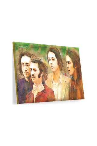 Cakasepetim The Beatles Duvar Boyama Ahşap Mdf Tablo