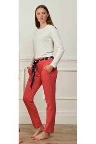 Feyza Pijama Feyza Üçlü Pijama Takımı Lacivert