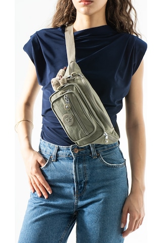 571 Collections Unisex Çok Cepli, Su Geçirmez, Çapraz Askılı Bel Çantası Freebag Vizon Model: 571-7j