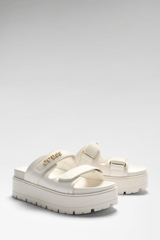 Guess Faxon Kadın Terlik Fljfaxele03 Fljfaxele03 Cream