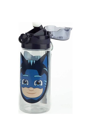Çocuk Pj Mask 500 Ml Plastik Matara Şeffaf