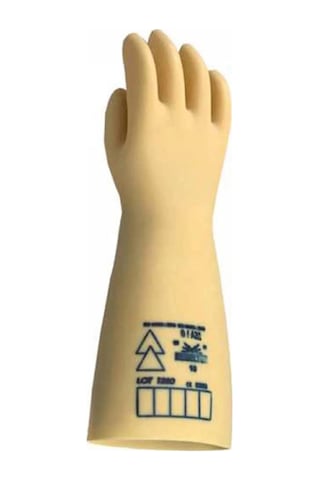Yüksek Gerilim Elektrikçi Eldiveni 10 Kv Izolasyonlu Isg Onaylı Ce En 60903 İzole Eldiven Catu