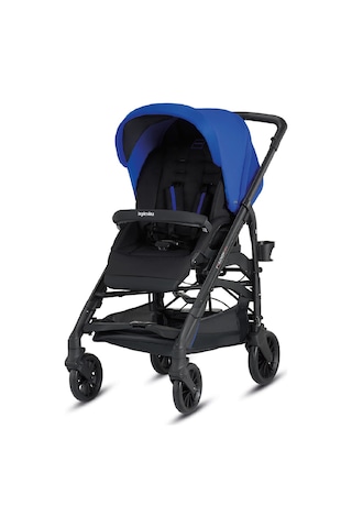 Inglesina Trilogy Tek El Tek Hamle ile Katlanıp Açılan Çift Yön Bebek Arabası - Splash Blue
