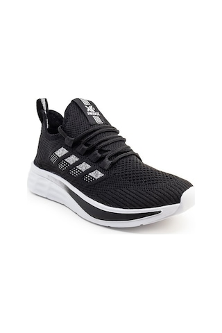 Awidox 910-25 Triko Anatomik Erkek Sneaker Siyah Beyaz Siyah