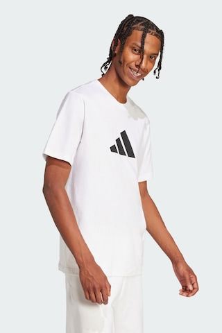 Adidas M Fı 3bar Tee Erkek Beyaz Tişör Jd4913 Beyaz