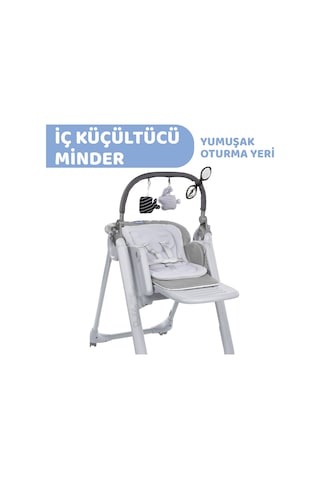 Chicco Polly Magıc Relax Lıght Grey- Toybar-pr 05079502280000