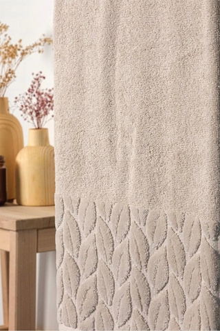 Nivemeshome 632 Bej 90x150 Hazal Banyo Havlusu Nurpak Bej
