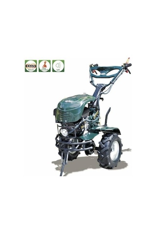 Kaan 26 S DELUX 7 HP 2+1 Benzinli Çapa Makinesi + Çapa Alt Grubu + Demir Teker Takımı + Pulluk