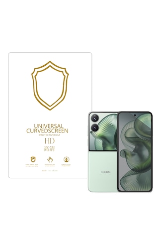 Microcase Xiaomi Mix Flip 2 İle Uyumlu Tpu Nano Mat Ekran Koruma Filmi Ekm107