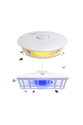 Trendooze Yapışkan Yakalama Ve Ve Usb Tuzak Pil Levhaları Lambası, İle İçin Ev Dahil Çok Çalışır, Böcek Bahçe Amaçlı Eh