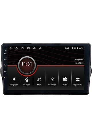 Otolas Fiat Egea Android Multimedya Ekran 2015-2023 8 Gb + 128 Gb 9"
