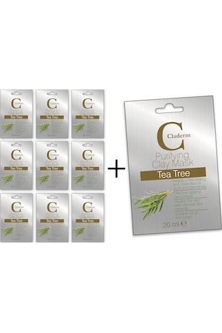 Claderm Tea Tree Avantaj Paketi 10 x 20 ML