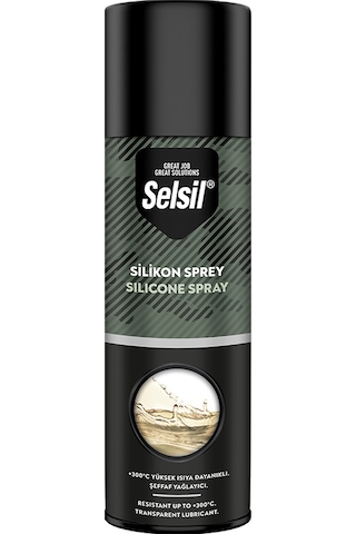 Selsil Silikon Sprey 200 Ml 3 Adet