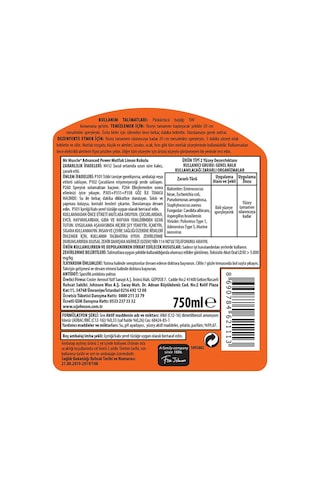 Mr. Muscle Mutfak Yağ Çözücü Sprey Limon Kokulu 750 ML