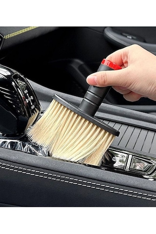 Araç Oto Araba Klima Havalandırma Detaylı Temizlik Fırçası Premium Yumuşak Tüylü Saplı