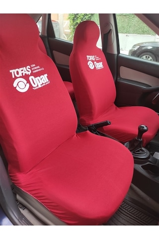 Tofaş Uyumlu Opar Kırmızı Oto Atlet Servis Kılıfı 4 Parça Ser-0003