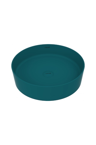 Creavit Loop LP145 Çanak Lavabo Armatür Ve Sifon Başlığı Set Mint Yeşili