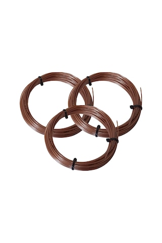 3 Adet Luxilon 130 Element Raket Kordajı 1,30 mm. 12 Metre Bordo